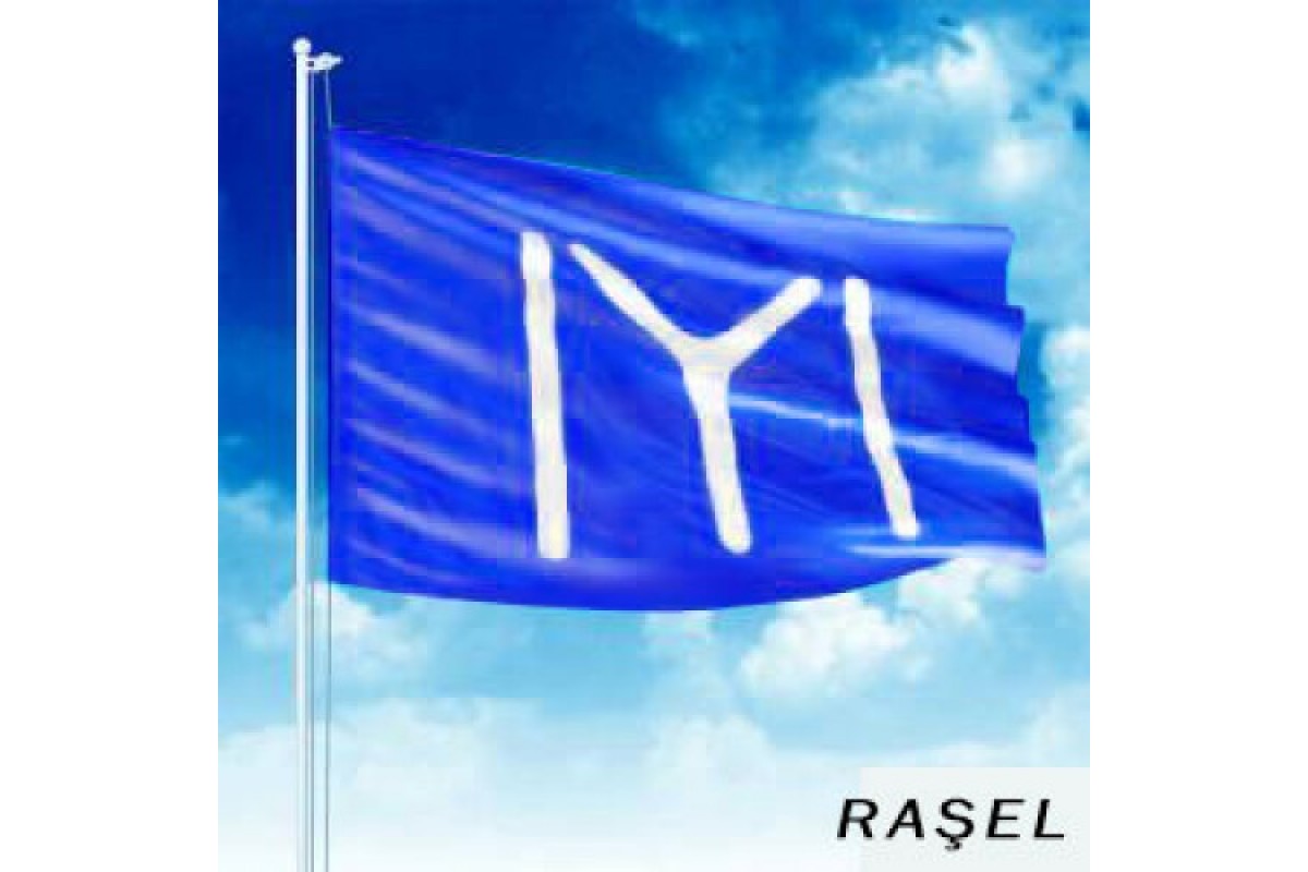 70x105 Kayı Boyu Bayrağı (Lacivert)