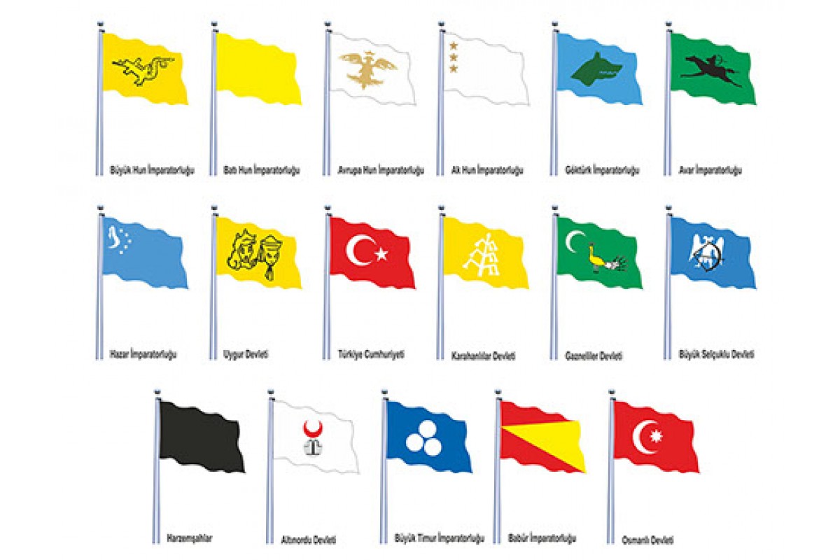ESKİ TÜRK DEVLETLERİ 17 ADET (EBAT SEÇİNİZ) ESKİ TÜRK DEVLETLERİ 17 ADET (EBAT SEÇİNİZ)
